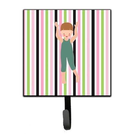 Carolines Treasures Dancer Bikatard Brown Hair Leash or Key Holder BB5193SH4